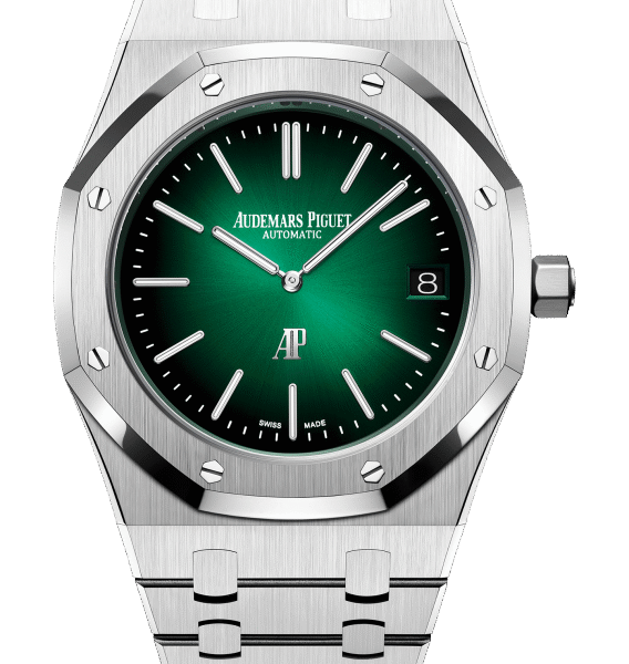 ROYAL OAK JUMBO Smoked Green Dial 39mm