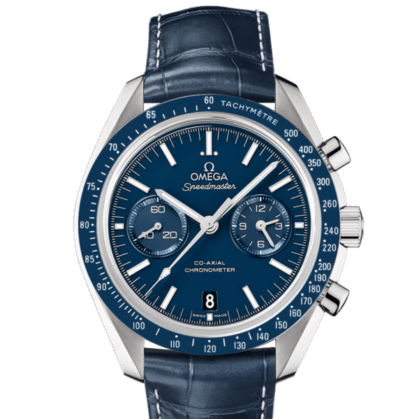 Speedmaster TWO COUNTERS Titanium Blue 44.25mm