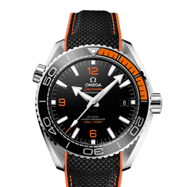 PLANET OCEAN 600M Black / Orange 43.5mm