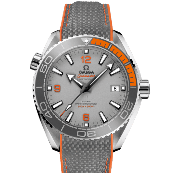 PLANET OCEAN 600M Gray / Orange 43.5mm