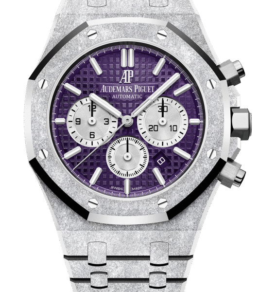 ROYAL OAK FROSTED GOLD CHRONOGRAPH Plum purple Dial 41mm