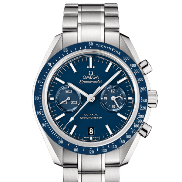 Speedmaster TWO COUNTERS Titanium Blue 44.25mm