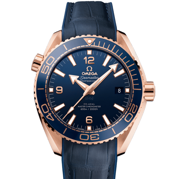 PLANET OCEAN 600M Deep Blue / Gold 43.5mm